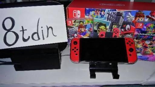 ニンテンドースイッチ　Nintendo Switch マリオオデッセイ同梱版(マリオカート8もお付けします)