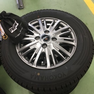 スタッドレスタイヤホイールセット ナット付 145／80R13 ...