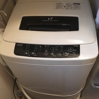 Haier JW-K42H 中古 洗濯機 2014年製