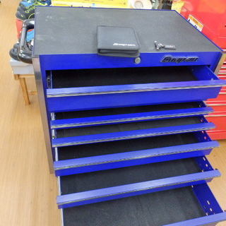 スナップオン　ロールキャブ　フラットブルー　KRL756CPVX　中古品