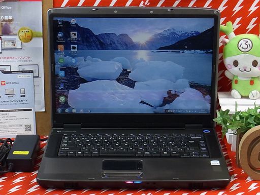 【完全整備済み】すぐ使える/文書作成用に/Win7/最新オフィス/動画編集/初心者/安心サポート/ゲートウェイ