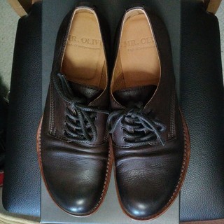 【値下げ】MR.OLIVE 本革ブーツ E.O.I WATER PROOF SHIRINK LEATHER / POSTMAN BOOTS