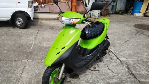 ホンダライブディオZXタイプ AF35 フロントディスクブレーキの本格派