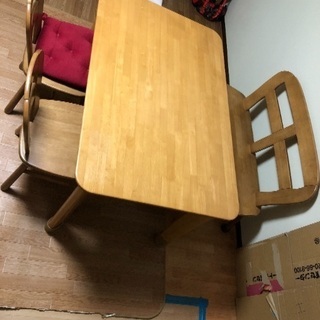 値下げ→カリモク・ダイニングテーブルセット