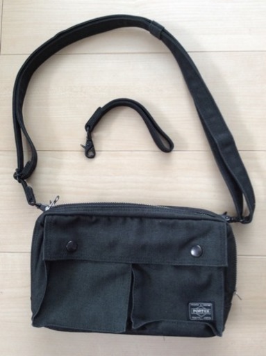 PORTER / PORTER SMOKY 2WAY SHOULDER BAG　ポーターショルダーバック（ブラック）