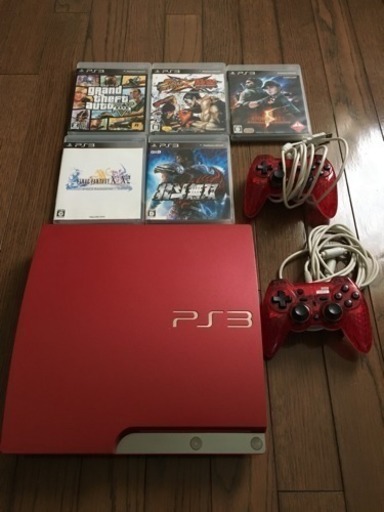 PS3 ソフト5本セット コントローラー配線付