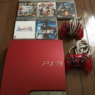PS3 ソフト5本セット コントローラー配線付