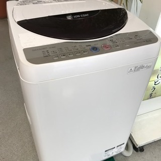 洗濯機 6Kg 2010年製 シャープ コンパクトウォッシャー