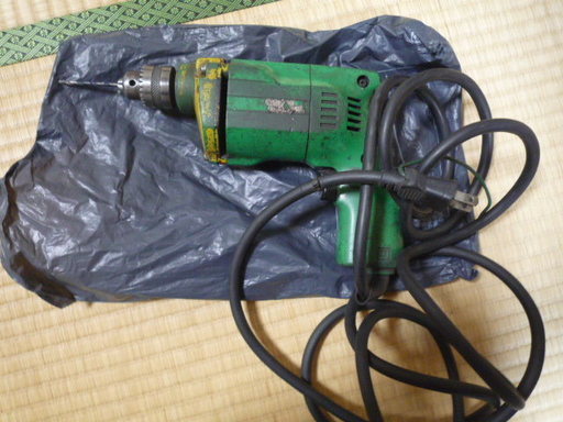 電気ドリル 日立工機製(兵庫県尼崎市)