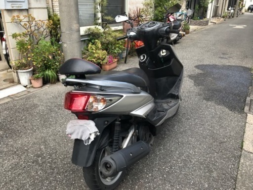 バイク シグナスx  se44j シルバー