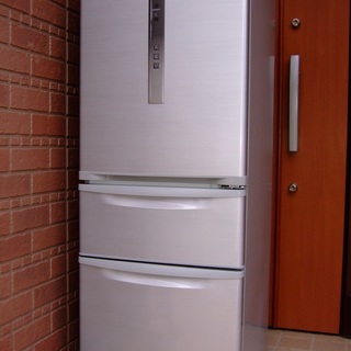 ★パナソニック エコナビ ノンフロン3ドア冷蔵庫 (321L・右開き）美品　2013年