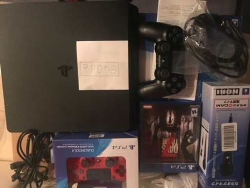 ★すぐ遊べる！★中古ps4ｼﾞｪｯﾄﾌﾞﾗｯｸ500gbセット♪