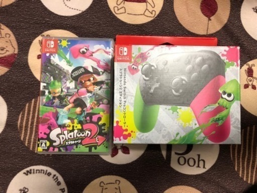 ◇未開封◇おまけ有り◇スプラトゥーン2\u0026専用コントローラー