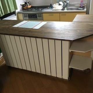 DIY 手作りキッチンカウンター