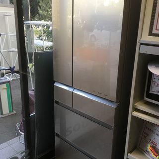 美品！Panasonic パナソニック NR-F478XGM-W 冷蔵庫 472L 6ドア