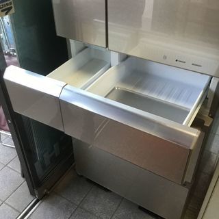 美品！Panasonic パナソニック NR-F478XGM-W 冷蔵庫 472L 6ドア