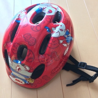 札幌 子供用 Bell自転車ヘルメット ZOOM 赤色 女の子向...