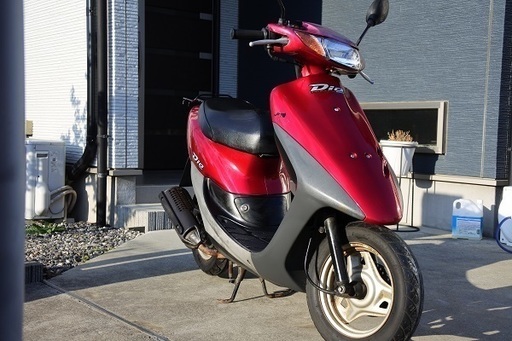 実動！人気のAF35 ホンダ ライブDio 　フロントディスク装備　ZX仕様ベースにも！絶版旧車！ 外装そこそこ綺麗 バッテリー新！格安原付！