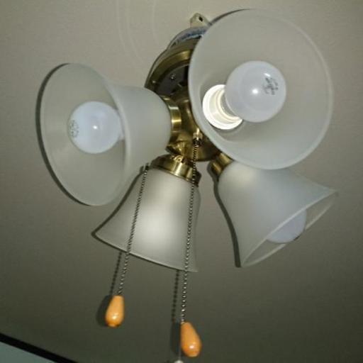 ☆ファン付きシャンデリア☆