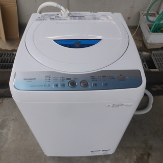 2011年製 5.5kg 洗濯機 シャープ ES-GE55L（N...