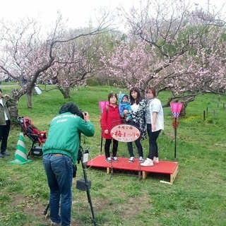 GWの短期募集！平岡公園梅まつりフォトサービス！