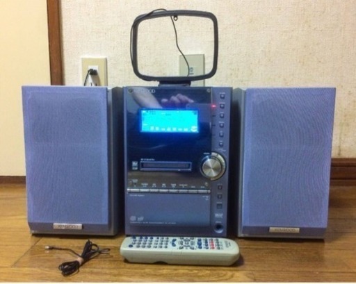動作ok Kenwood ケンウッド ミニコンポ Avino Rxd Sl3md ブルー Cd Md カセット Fm Am リモコン付 Cd くろくろ 東区役所前のオーディオ コンポ の中古あげます 譲ります ジモティーで不用品の処分