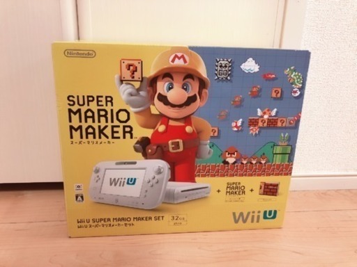 (終了)【 美品 】 Wii U スーパーマリオメーカー