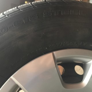 【新車外し】　ブリヂストン サマータイヤ 4本セット RD-613 STEEL 195/80R15 107/105L ホイール（カバー付き）