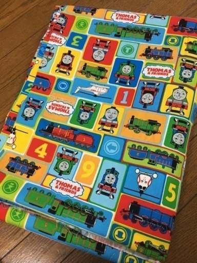 子供用手作り布団カバーセット トーマスの布 マルチプライヤー リングスナップ ゴム み 久が原の家具の中古あげます 譲ります ジモティーで不用品の処分