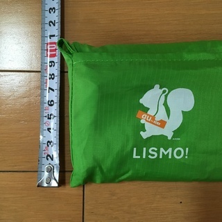 au LISMO　折り畳みトートバッグ