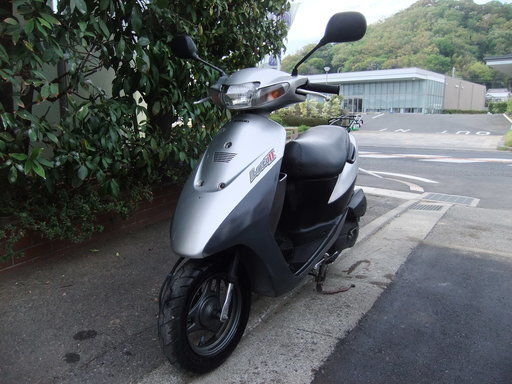 スズキ　レッツ2(CA1PA)　中古実動車　タイヤ溝5分山以上　バッテリー新品交換済み　サイドスタンド付　書類有り
