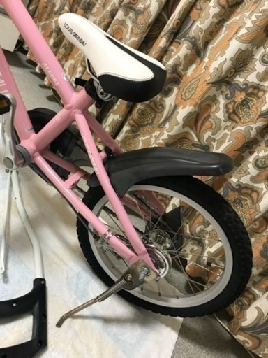 ルイガノ 16 子供 自転車 補助輪 補助ハンドル