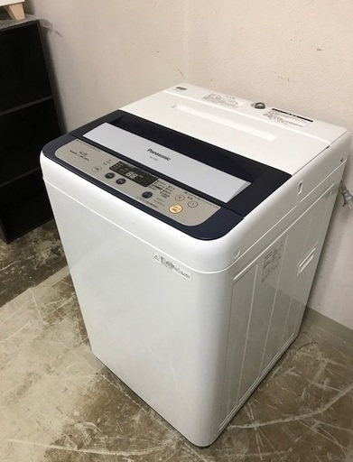 【安心の3か月保証　配達・設置OK】パナソニック 4.5kg 全自動洗濯機　ブルー NA-F45B7