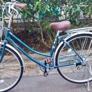 27インチ 自転車 6段変速 Lis Bianc