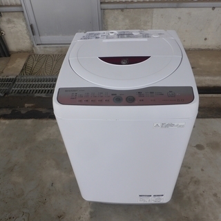 2012年製 6.0kg 洗濯機 シャープ ES-GE60L（N...