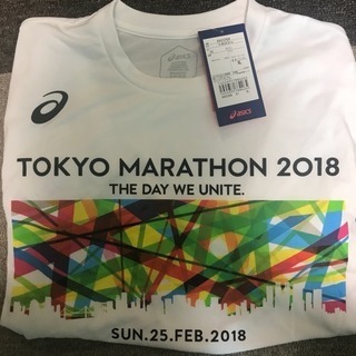 東京マラソン2018 参加記念Tシャツ