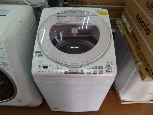シャープ 洗濯乾燥機 ES-TX830 14年製 8Kg