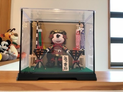 ミッキーマウス五月人形ディスプレイセット