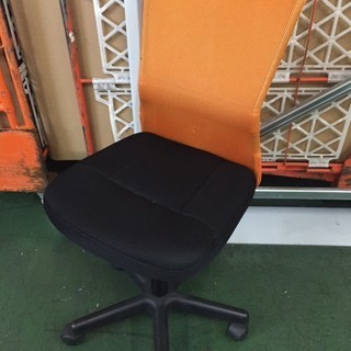 椅子 デスクチェア メッシュ パソコンチェア オレンジ