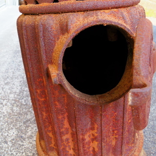 レトロ　ロケットストーブ