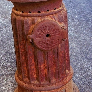 レトロ　ロケットストーブ