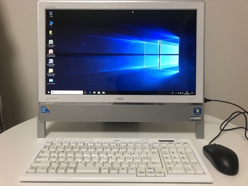 ★中古美品★　NEC一体型　Windows10　corei5　メモリ4GB　ブルーレイ