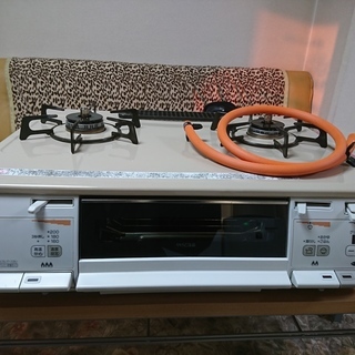 都市ガステーブル Rinnai RT63WHT-R 2016年製