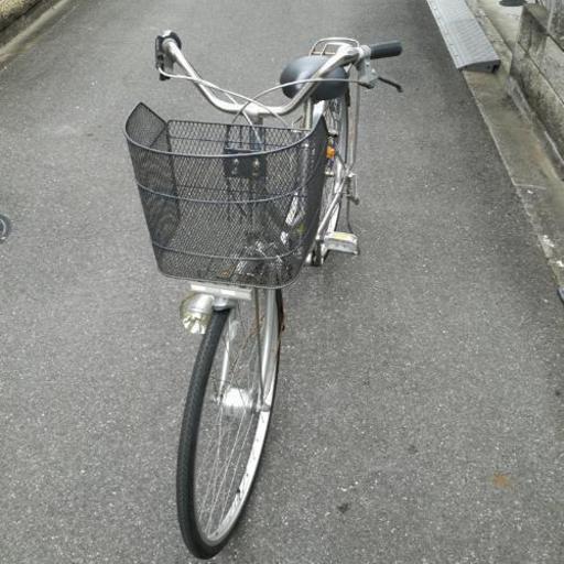 シマノギア付き　自転車　オートライト