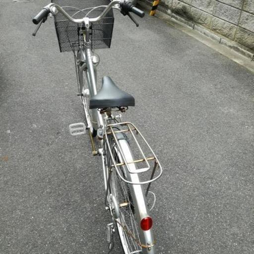 シマノギア付き　自転車　オートライト