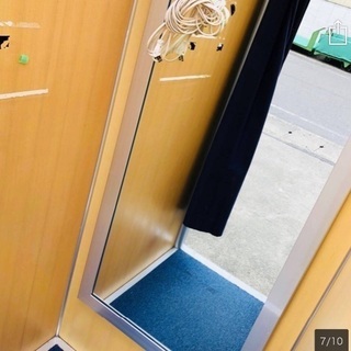 【キャスター付き】フィッティングルーム 試着室 更衣室 個室 岐阜直接引き取り