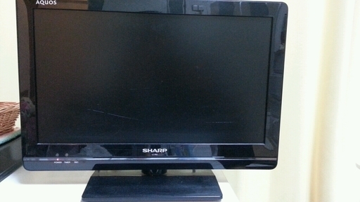 1000円！！【アクオス】19インチ液晶テレビ