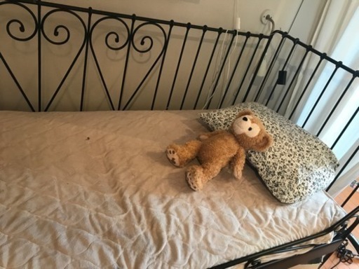 イケア ベッド枠組のみ かわいい よま 鶴川のベッドの中古あげます 譲ります ジモティーで不用品の処分