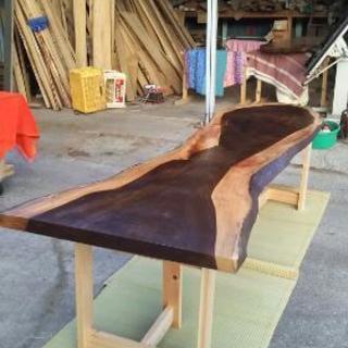 楠 楠の木 一枚板 ダイニングテーブル テーブル