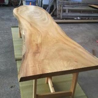 楠 楠の木 一枚板 ダイニングテーブル
